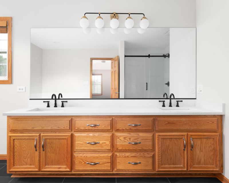 Vanity with Integrated Lighting